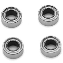 4pcs SMR63ZZ Stainless Steel Single Row Ball Bearings 3mm Bore 6mm OD 2.5mm Thickness