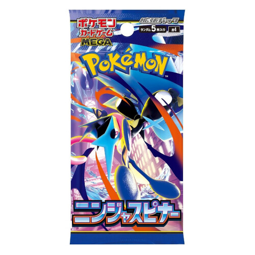 Pokémon Pokemon Ninja Spinner M4 Japanese Booster