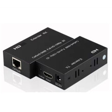 Estensore compatibile da 60 m con porte RJ45, HD 1080P, estensore di rete LAN CAT5e CAT6 compatibile