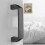 Cabinet Drawer Door Plastic Handle Pull Knob 120mm 4.7 inch 10 Pcs 2