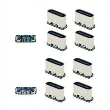 10 Stück USB-Stecker für Leiterplattenlöten, DIY-Reparaturadapter