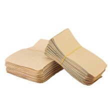100Pcs Brown Kraft Seed Bag Breeding Bag Is Used to Store Seeds, Small Parts, Coins, Jewelry, Etc.