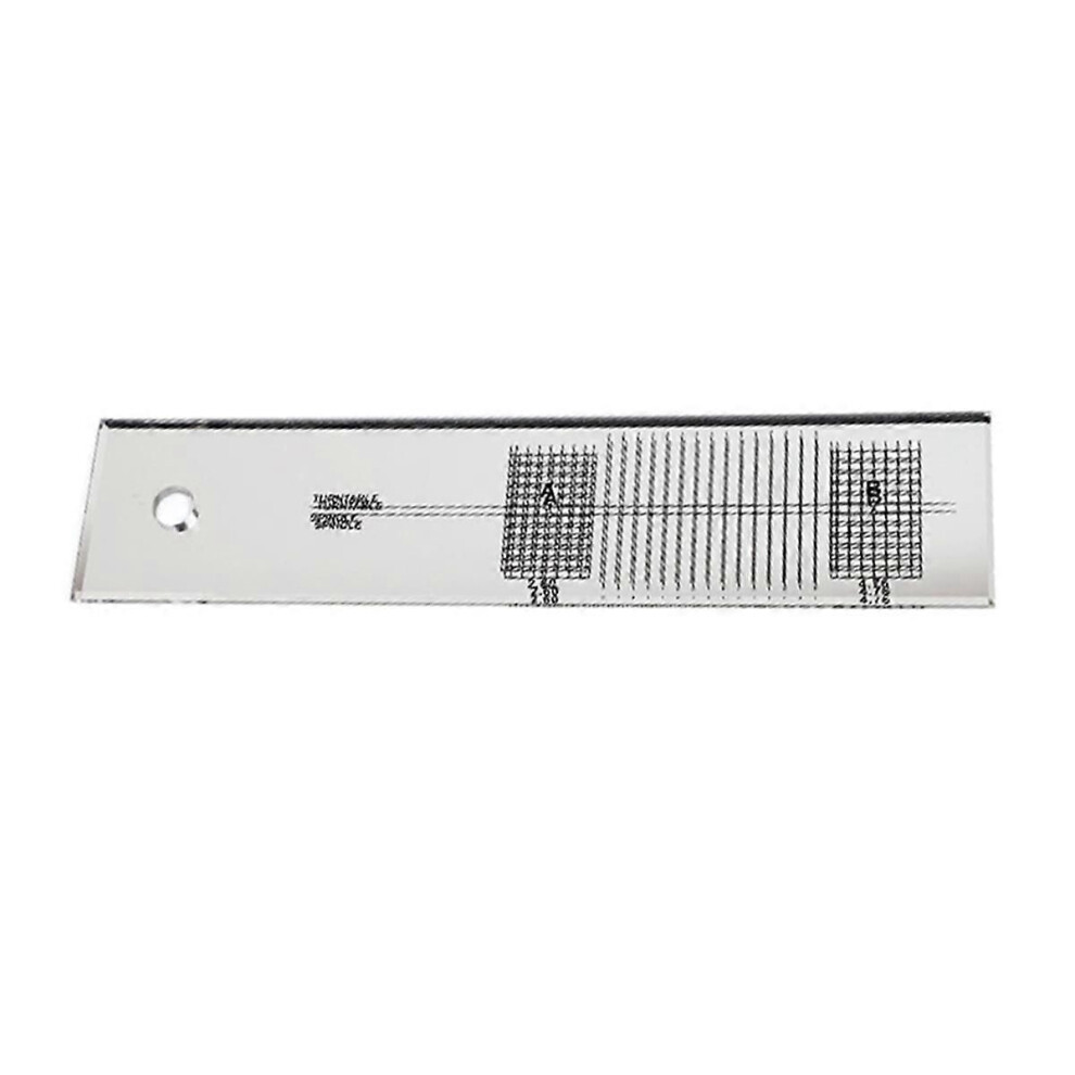 Turntable Alignment Protractor Tool, Phono Phonograph Calibration Gauge, Lp Stylus Azimuth Adjustme 9319739668445