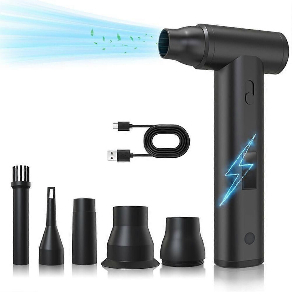 Led Display Brushless Jet Fan Electric Air Duster Mini Turbo Fan Dust Removal Jet Dry Blower 9319739656299