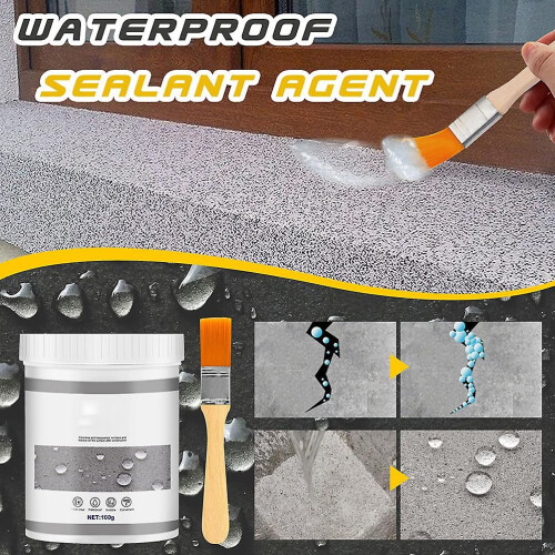 Liquid rubber sealant for multi-surface leak repair, interior and exterior coating 1