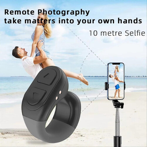 compatible for Scrolling Ring Wireless Camera Shutter Selfie Button 1