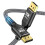 Καλώδιο DisplayPort 2.1,40Gbps HDR10 HDCP DSC 1.2a Πλεγμένο καλώδιο DP 2.1 για 1