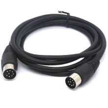 Tomost 8-polig hane-hane MIDI-förlängningskabel för Bang & Olufsen B&O PowerLink BeoLab (1,5 m) - HK908