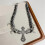 Collana gotica Dark Punk compatibile con Donna B 2