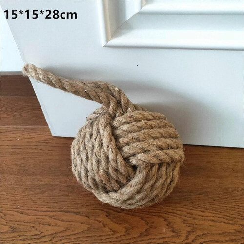 6 ιντσών Dia.Monkey Fist Rope Κόμπος Πόρτας Στοπ Ναυτικού Κόμπου Π 1