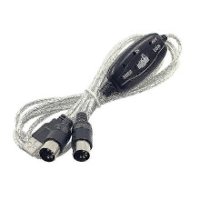 USB to MIDI Cable Converter PC to Music Keyboard Adapter Wire