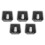 5Pcs Turntable Stylus Display Case Vinyl LP Record Player Storage for Gramophone Accessories 1