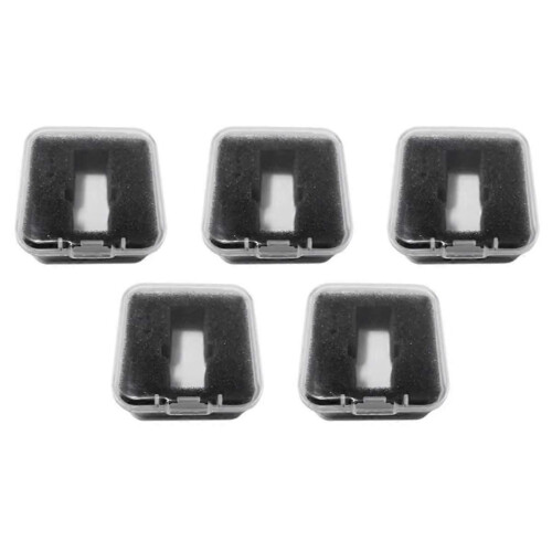 5Pcs Turntable Stylus Display Case Vinyl LP Record Player Storage for Gramophone Accessories