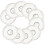 Mop Accessories Kit for / 11090 Robot Vacuum Cleaner Replacement Microfiber Cleaning Mop Pads 3