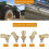 Pressure Washer Metal Wand Tips compatible for K 4