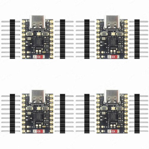 4x MINI ESP32-H2 ontwikkelingsbordmodule, compatibel met microcontrollerprogrammering en leerprogramma's,