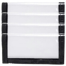 4 Pcs Fishing Lure Bait Protector Rods Hook Cover Transparent Storage Bag Pvc Protective Bag