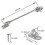 2 Pcs Cabin Hook (8 Inch) with Screws - for Shutter Shed Window 2