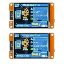2 τεμάχια NMMiner NerdMiner V2 940KH/S Hashrate BTC Solo Lottery Miner ESP32 Οθόνη 2,8 ι