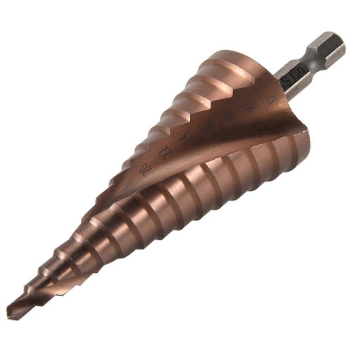 M35 HSS Co Step Drill Bit Co Τρυπάνια κώνου κοβαλτίου 4-32Mm Ξύλο από α 1