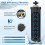 Water Filter Replacement for Purification Elements, Activated Carbon Filters for Water 2pcs 4
