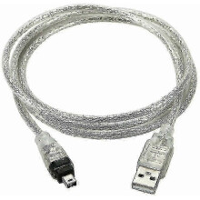 Firewire IEEE 1394 to USB Adapter Cable 4-Pin Male for DCR-TRV75E DV Camera in Europe
