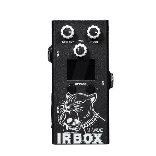 IR-BOX Gitarr Bas Effekter 32 förinställda alternativ