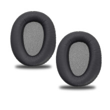 WH-CH700N Replacement Ear Cushions, 1 Pair Black, Compatible Headphone Parts