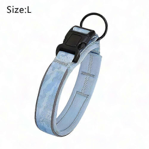 High-Visibility Reflective Collar for Dogs - Adjustable Design for Night Safety 1