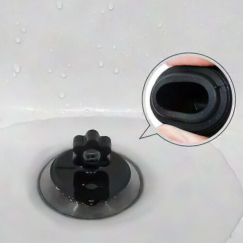 Silicone Tub Stopper - Universal Leakproof Drain Plug for All Bathtub Types 2
