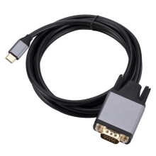 TYPE C to VGA Cable USB 3.1 to VGA Adapter 10Gbps HD Screen Cord