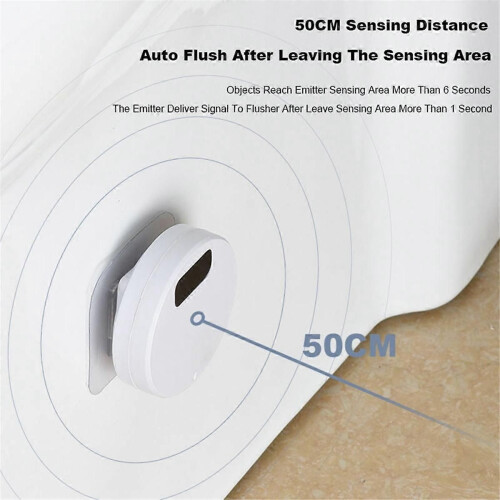 External Toilet flushing Button Induction Toilet Flusher ABS Flusher 1