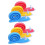 6-Pack TPE Snail-Shaped Door Stoppers, Assorted Colors, Protects Doors from Slamming 2