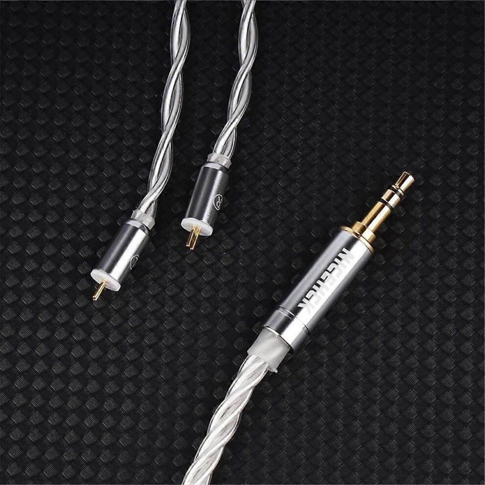 In Ear Monitor Replace Cable 4N Ofc+4N Plated Ofc Hifi Audio Wire A Silver 9319739671445