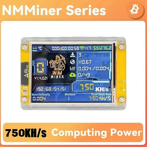 753KH/S NMMiner NerdMiner Αναβαθμισμένο Harshrate 2,4 ιντσών Έξυπνη οθόν 1