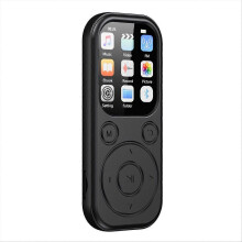 1.8" Portable MP3 Player Type-C Bluetooth Compatible Touch Keys Music Stereo with HiFi Speaker FM Radio Recording E-Book