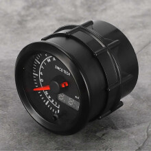 Voltmetro per auto da 2 pollici (52 mm) con display digitale a LED a 7 colori, parti modificate.