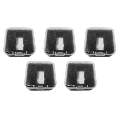 5Pcs Turntable Stylus Display Case Vinyl LP Record Player Storage for Gramophone Accessories