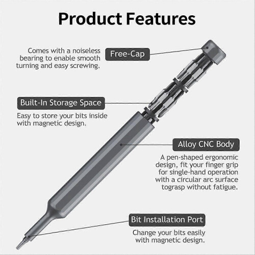 39 in 1 Precision Screwdriver Set 1