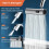 Kitchen Faucets with Pull Down Waterfall Kitchen Sink Faucet 3 Mode Splash-Proof Nozzle Sink Multi-F 2