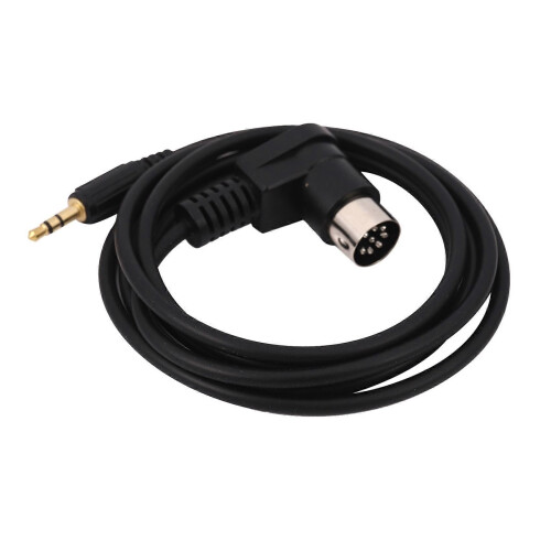 Car 3.5mm AUX Input Adapter Audio Cable Mini Jack AUX 8-Pin