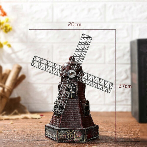 Retro Saving Pot Windmill Crafts Netherlands Resin Crafts, B-2 1