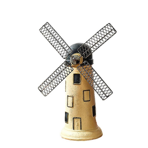 Retro Saving Pot Windmill Crafts Netherlands Resin Crafts, B-2 2