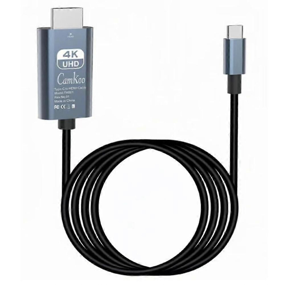 Usb C To Hdtv Cable 4K60hz Type-C To Hdtv Converter Classroom Teaching Cable Conference Room Presentations 9319739659726