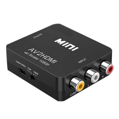 Adapter konwertera AV na TV/PC//STB/