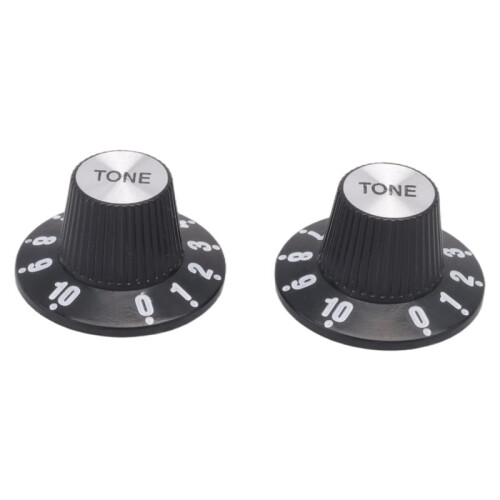 Witch Hat Knobs Top Hat Knobs Tone Volume Control Knobs for Electric Guitar Bass Amplifier Effect Pedal 1