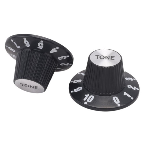 Witch Hat Knobs Top Hat Knobs Tone Volume Control Knobs for Electric Guitar Bass Amplifier Effect Pedal 2