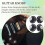 Witch Hat Knobs Top Hat Knobs Tone Volume Control Knobs for Electric Guitar Bass Amplifier Effect Pedal 5