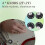 Witch Hat Knobs Top Hat Knobs Tone Volume Control Knobs for Electric Guitar Bass Amplifier Effect Pedal 7