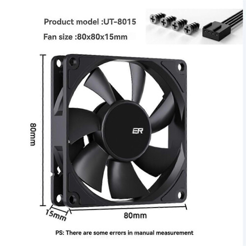 Ανεμιστήρας θήκης υπολογιστή, εξαιρετικά λεπτός ανεμισ 1